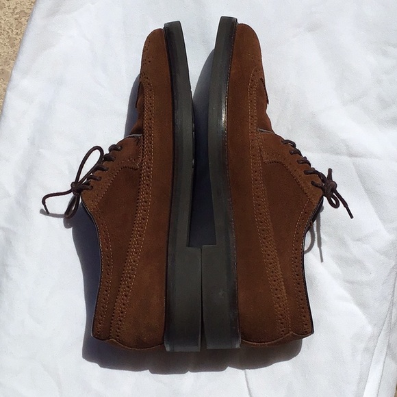 Polo Ralph Lauren suede wingtips 8.5/D used - Picture 3 of 16